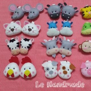 Móc khoá vải nỉ handmade