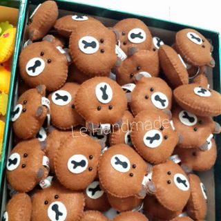 Móc khoá vải nỉ handmade