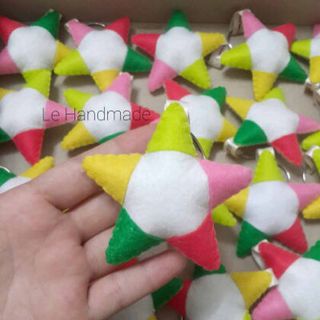 Móc khoá vải nỉ handmade