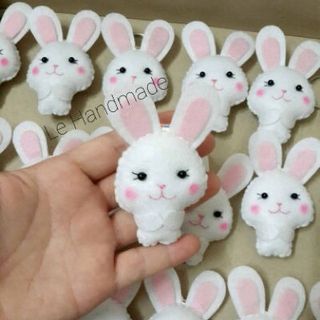 Móc khoá vải nỉ handmade