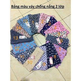 váy nắng 2 lớp