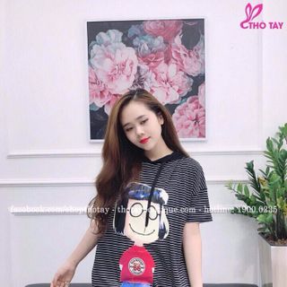 đầm chất liệu vải poly