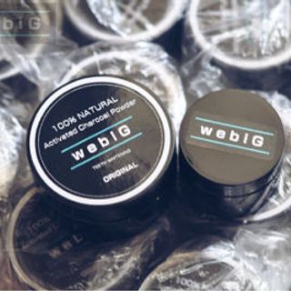 Than tre hoạt tính trắng răng WebiG 40g
