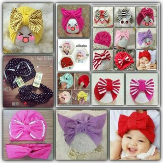 Mũ turban nơ to