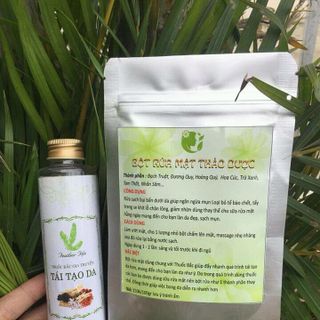 bột rửa mặt thảo dược