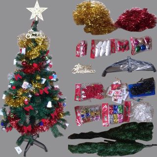 CÂY THÔNG NOEL - 12M ĐÈN 13 MÓN PHỤ KIỆN TRANG TRÍ giá sỉ