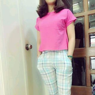 bộ crop top vải đẹp thanh lý