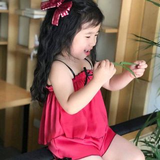 bộ lụa cho bé