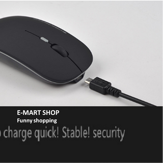 Chuột không dây tự sạc pin Đen