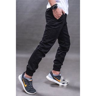 Quần Jogger Kaki Hàn Quốc màu tím than