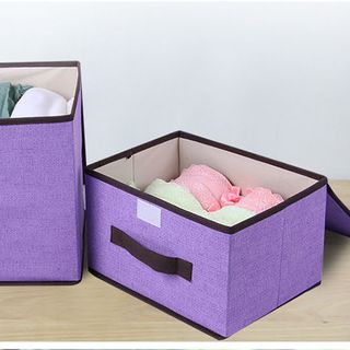 Combo 2 Tủ Vải Khung Cứng hết nâu đậm xám