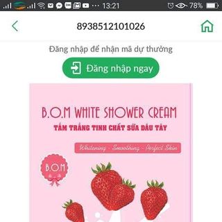 tắm trắng dâu tây sữa tươi