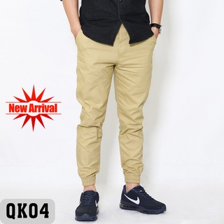 Quần Jogger kaki hàn quốc màu xanh bộ đội