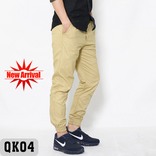 Quần Jogger kaki hàn quốc màu xanh bộ đội