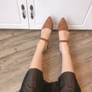 giày sandal bit mui quai thun
