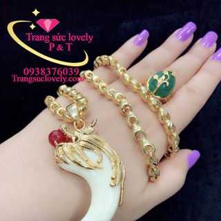 dây chuyền nam mặt nanh rồng
