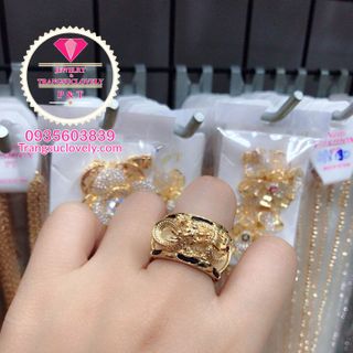 nhẫn nam đầu rồng