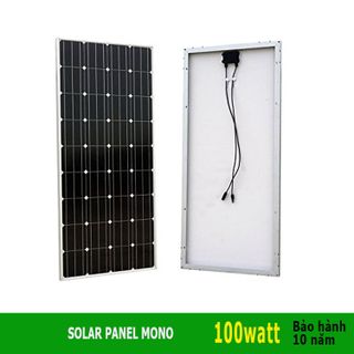 Tấm pin năng lượng mặt trời Mono 100Wpv - solar panels 100wpv mono