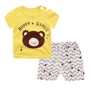Bộ cotton mùa hè cho bé