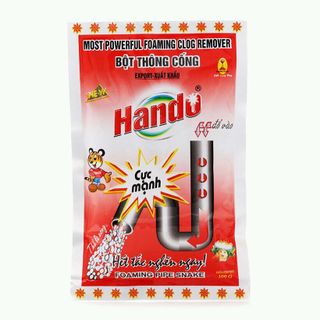 Bột thông cống hando không lo tắc cống