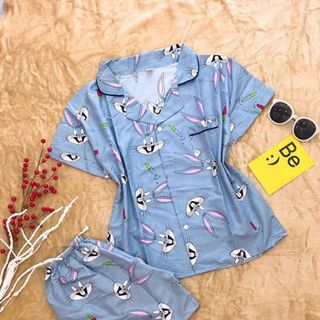 bộ ngủ tay dài quần dài
