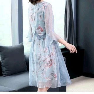 Đầm Voal Hoa Đẹp Lắm