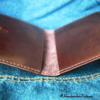 Ví da handmade passport JiVi