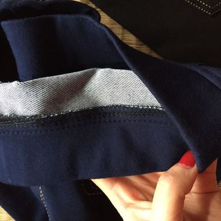 Quần legging giả jean