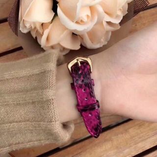 đồng hồ nữ da rắn mini