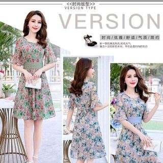 Đầm Voal Hoa