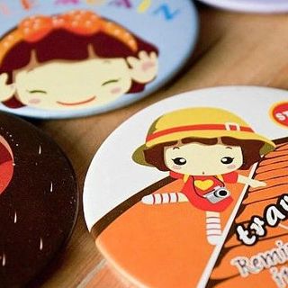 Gương mini Cute