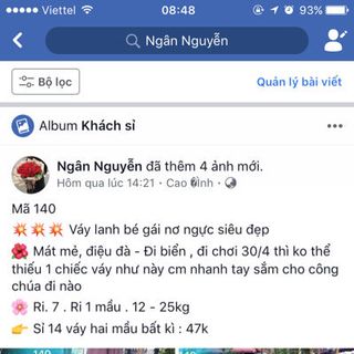 set váy lanh bé gái