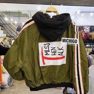 áo khoác dù NỮ 2 lớp T