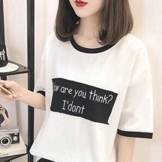 Áo thun from rộng tay lỡ