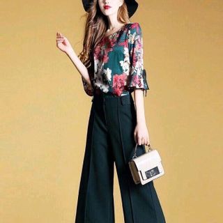 Set Bộ Áo Hoa