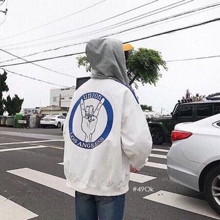 Áo khoác dù nam mũ nỉ