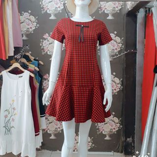 đầm suông đầm suông đui cá
