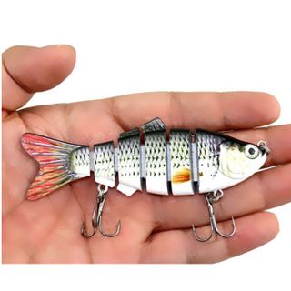 mồi giả câu cá - mồi cá giả 4d