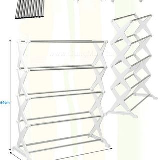 Kệ để giày dép inox 5 tầng tiện dụng