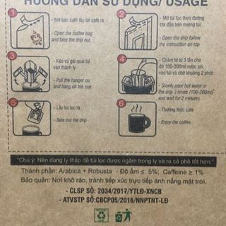 Cà Phê Phin Giấy