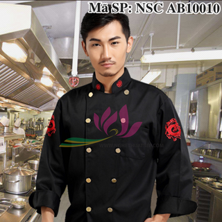 Áo bếp chuyên nghiệp AB10010