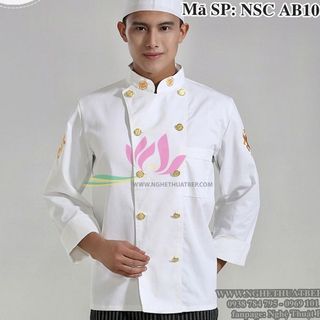 Áo bếp chuyên nghiệp AB10010