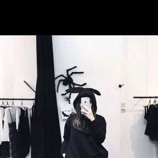 Áo Hoodie tai gấu chất nỉ ngoại