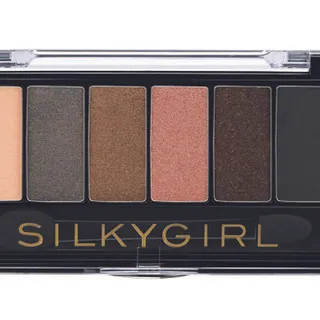 BẢNG PHẤN MẮT 6 MÀU SILKYGIRL TRULY NUDE