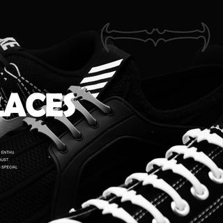 Dây Giày Cao Su Đàn Hồi Tiện Lợi Hình Dơi The Bat Shoelaces
