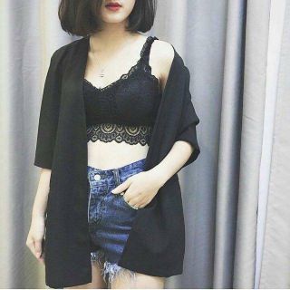 Áo lót ren nhún sexy 077