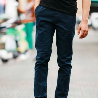 Quần Jogger kaki bo ống thời trang cho bạn nam