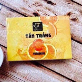 Kem body vitamin C và tắm trắng cam