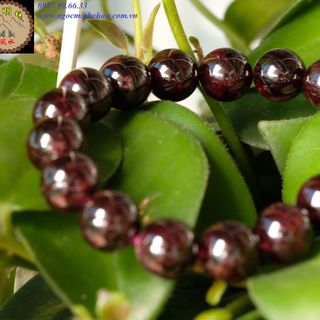 Đá Ngọc hồng lựu 12 ly Garnet