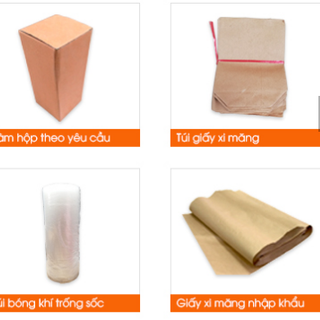 Thùng Carton 3 lớp mặt nâu đáy mọc 30x20x10cm